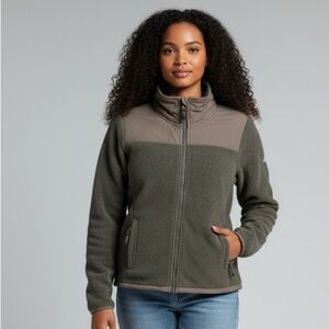 Aeropostale Charcoal Zip-Up Jacket